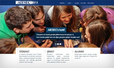 AIESEC Web Tasarım