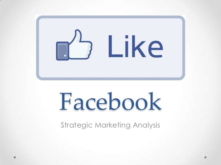 Facebook Pazarlama Analizi