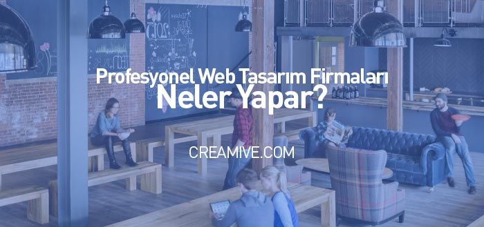 Profesyonel Web Tasarım Firmaları Neler Yapar