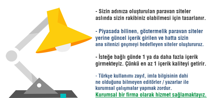 SEO Paravan Siteler