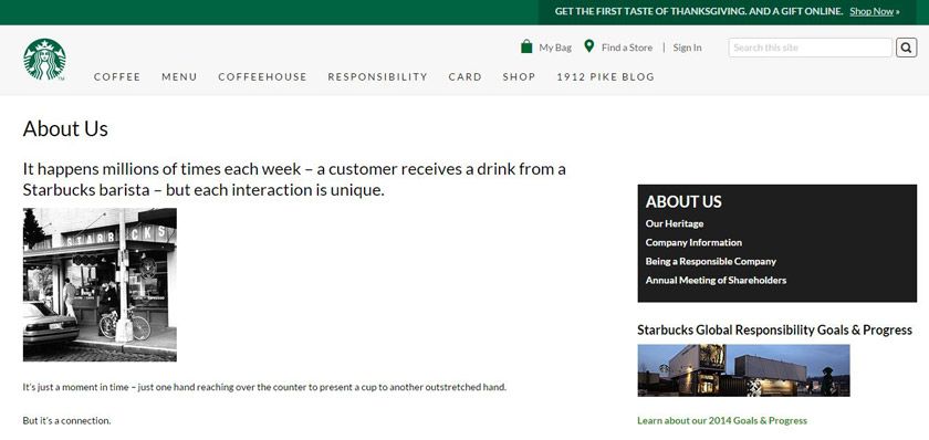Starbucks Hakkımızda