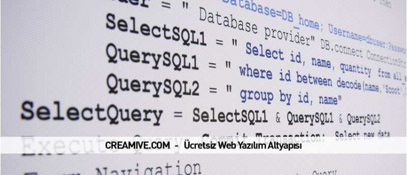 Ücretsiz Web Yazılım Altyapısı