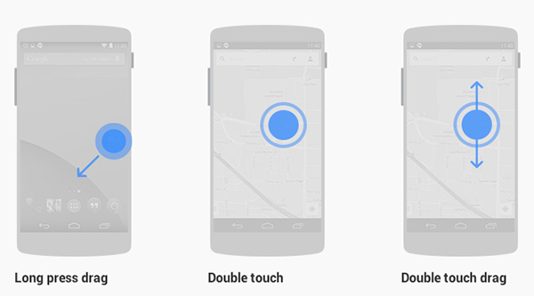 Android Tıklama Hareketleri