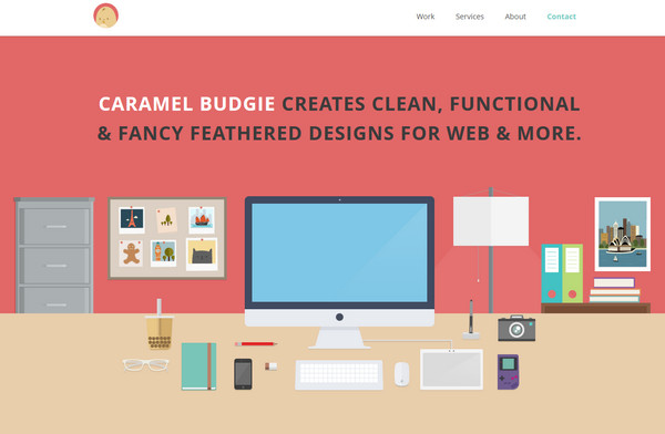 Caramel Budgie Web Site Tasarımı