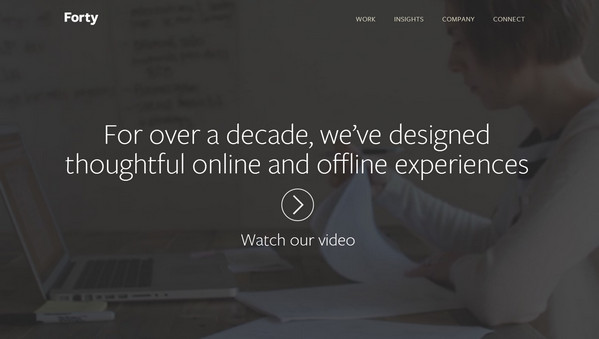 Forty Video Web Tasarımı