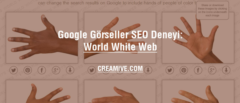 Google Görseller SEO Deneyi: World White Web