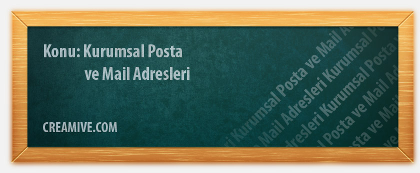 Kurumsal E Posta