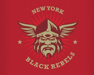 New York Black Rebels Logo