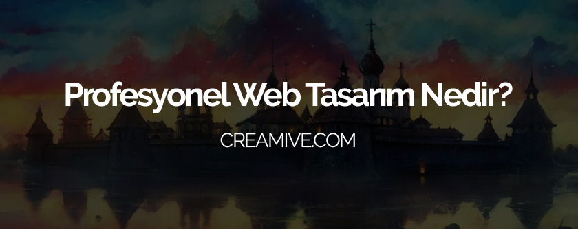 Profesyonel Web Tasarım Nedir?