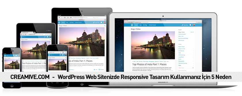 WordPress Web Sitenizde Responsive Tasarım Kullanmanız İçin 5 Neden